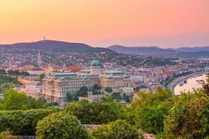 Budapest skyline in Hungary photo