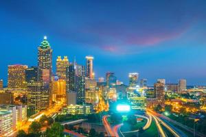 Skyline of Atlanta city photo