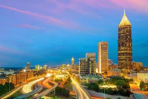 Skyline of Atlanta city photo