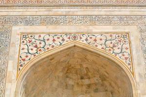 Details of decorations in Taj Mahal