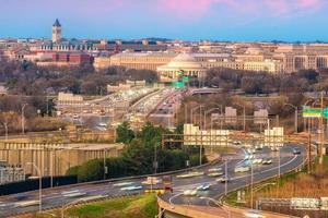 horizonte de la ciudad de washington, dc foto