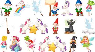 Fairy tale characters set Royalty Free Vector Image