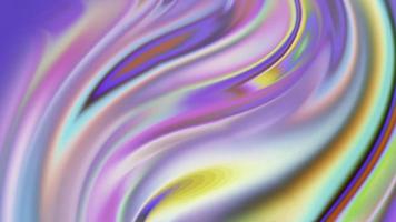 Abstract reflective purple wavy abstract background photo