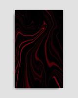 Abstract Dark Red Liquid Marble Background vector