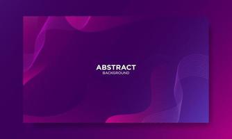 Fondo de onda de fluido púrpura abstracto vector