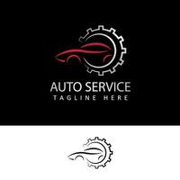 automotive car logo template design vector