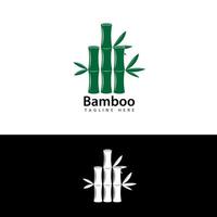 vector de diseño de plantilla de logotipo de bambú