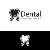 dental logo template design vector