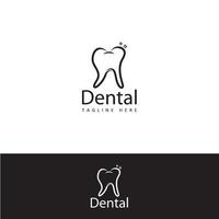 dental logo template design vector