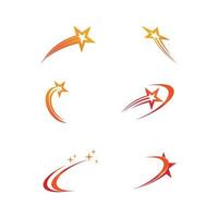 Star icon Template vector illustration design