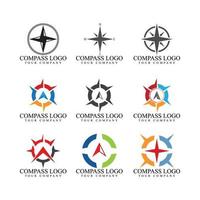 compass Logo Template vector symbol nature