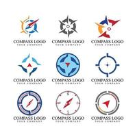 compass Logo Template vector symbol nature