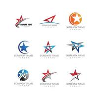 Star icon Template vector illustration design