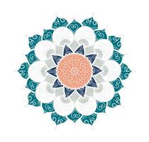 Mandala Line Template vector