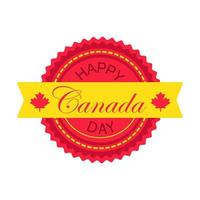 Happy Canada Day vector