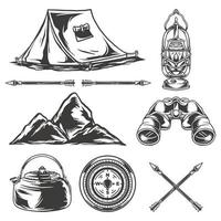 Adventure camp collection element