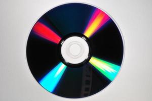 compact disc reflection photo