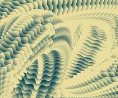 Backbone wave abstract vector