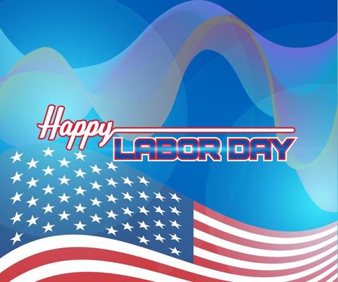 happy labor day banner