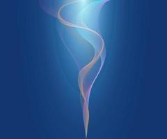 bright blue background smoke wave illustration vector