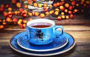 Red Tea in Beautiful Cup photo