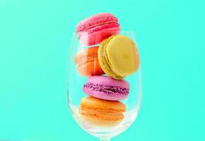 Sweet and Colourful French Macaroons photo