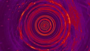 rot lila Grunge psychedelische Verdrehung im Tunnelhintergrund video