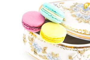 Sweet and Colourful French Macaroons photo