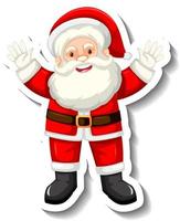 Santa Claus cartoon character vector