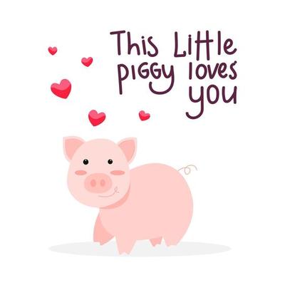 lovely⭐︎pig Lovely Pig Notebook JK3056 – Juvkawaii