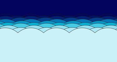 Abstract Wavy Background in Pastel Color Design sweet color vector