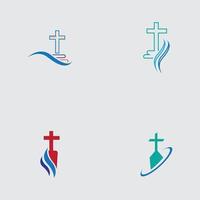 christian cemetery icon vector illustration design template