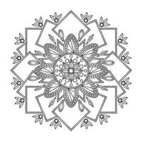 mandala or zentangle pattern