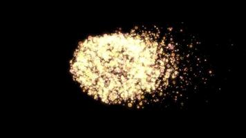 Particle ball effect video