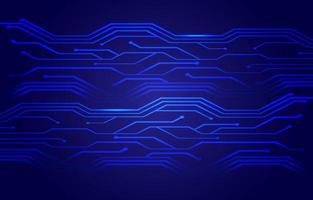 technology circuit lines diagram futuristic background vector