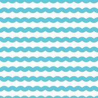 pattern thick blue waves vector