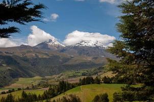 The Ilinizas volcano photo