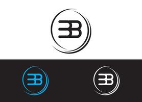 BB Logo or Icon Design Vector Image Template