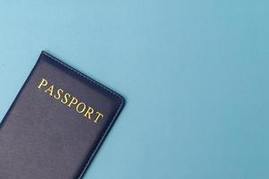 pasaporte prepararse para viajar o hacer negocios en el extranjero foto