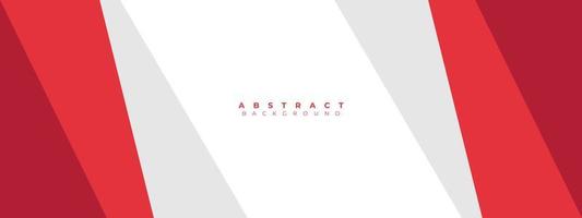 red and white background design. flat and minimalist background design. vector illustration