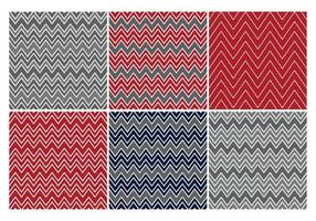 Collection of festive Geometrical Christmas patterns. Chevron paterns vector