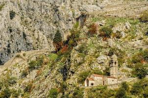 capilla de nuestra señora de la salvación en kotor, montenegro foto