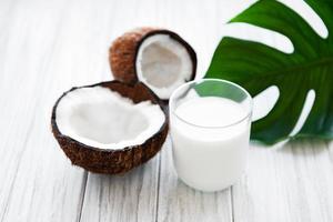 Milk and coconut photo