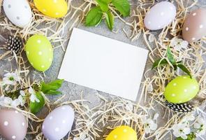 Easter holiday background photo