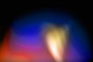 colorful abstract retro blur light color overlay texture natural holographic on black. photo