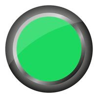 Web button on white background vector