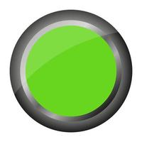 Web button on white background vector