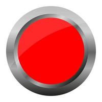 Web button on white background vector