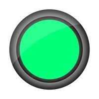 Web button on white background vector