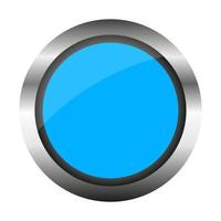 Web button on white background vector